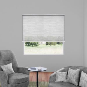 Stripes Milk White Translucent Roller Blind