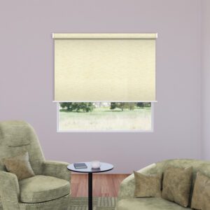 Eco Blackout Cream Roller Blind