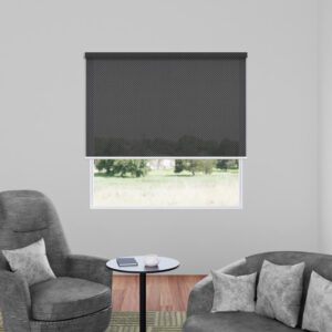 Sunscreen Charcol Grey Translucent Roller Blind