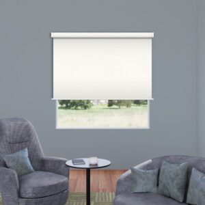 Eco Blackout Classic White Roller Blind