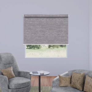Abstract Stripes Clay Blackout Roller Blind