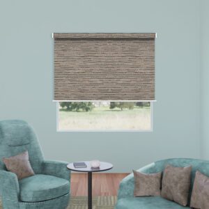 Abstract Stripes Desert Blackout Roller Blind