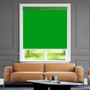 Eco Blackout Green Roller Blind