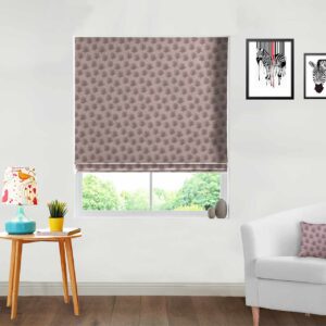 Aurora Palm Para Roman Blind