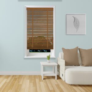 Colonical Collection Clay Brown Wood Venetian Blind 50 mm