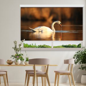 Duck In Lake Animal Design Blinds