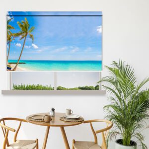 Island Beach Scenic Design Blind