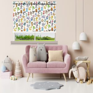 Animate Alphapets Kids Design Blinds